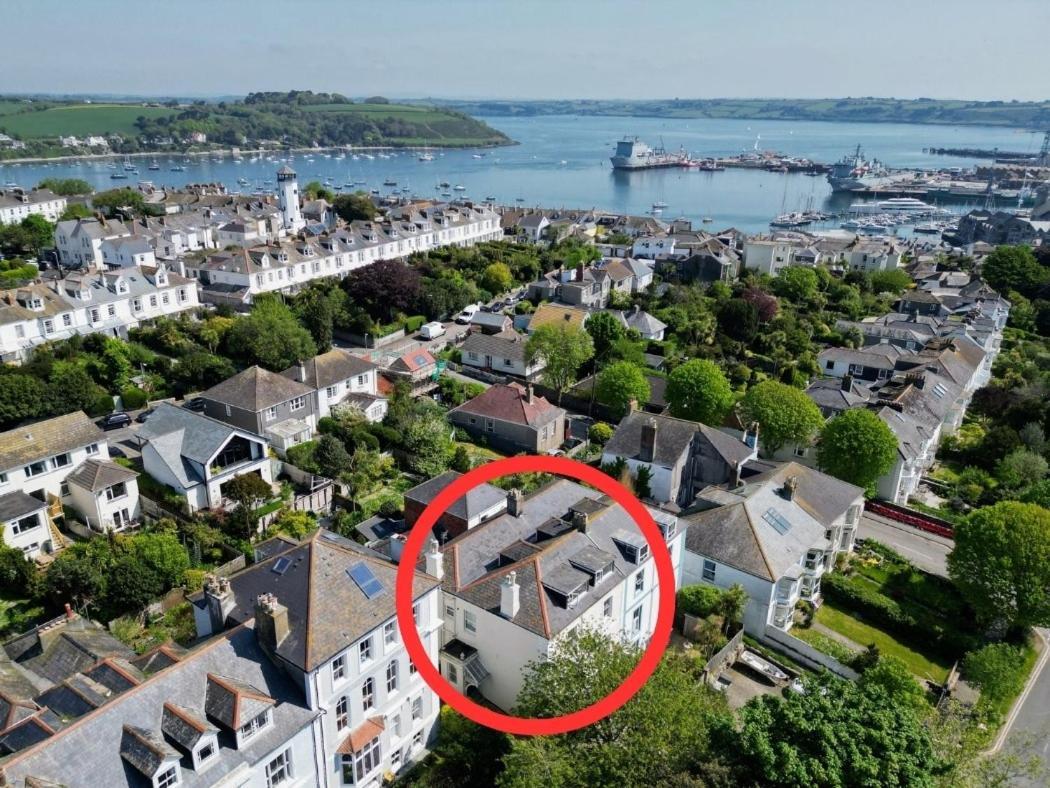 Pendennis - Bright Victorian Flat, Sea Views & Close To Beach Фалмут Экстерьер фото